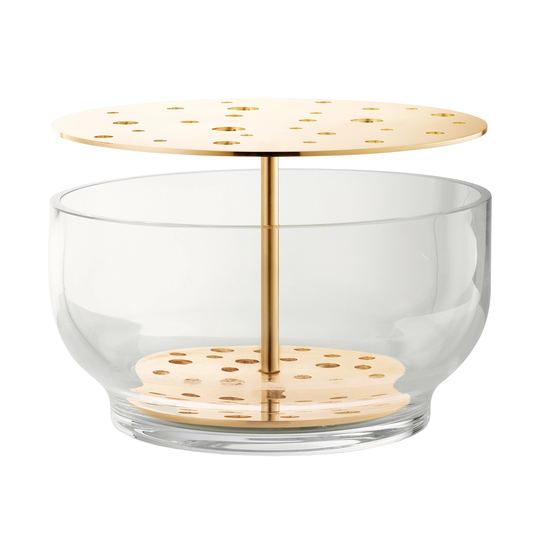 Fritz Hansen Ikebana maljakko, iso, messinki