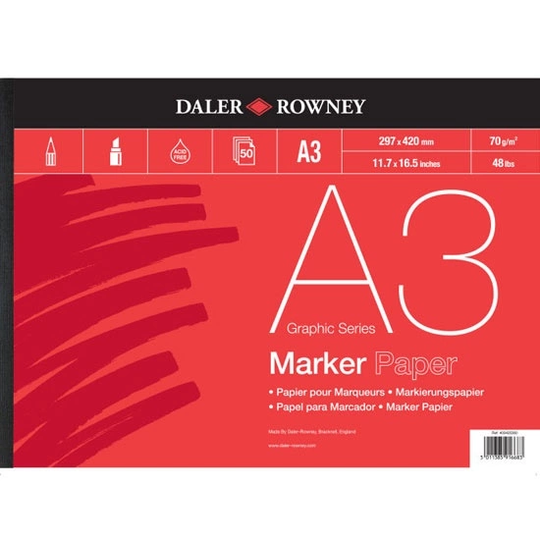 Daler-Rowney Marker Paperi A3