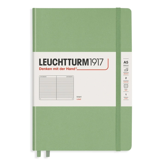 Leuchtturm1917 Muted Colors A5 Medium Sage Plain