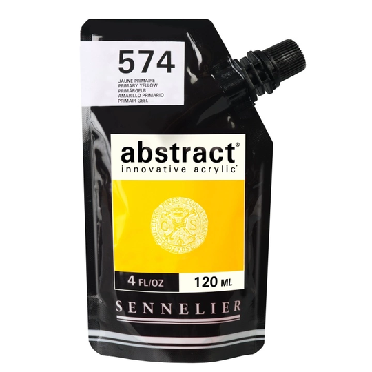 Sennelier Abstract Akryylimaali 120 ml Yellow Ochre High Gloss 252B