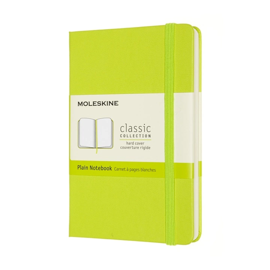 Moleskine Classic Hardcover Pocket Lemon Green Plain