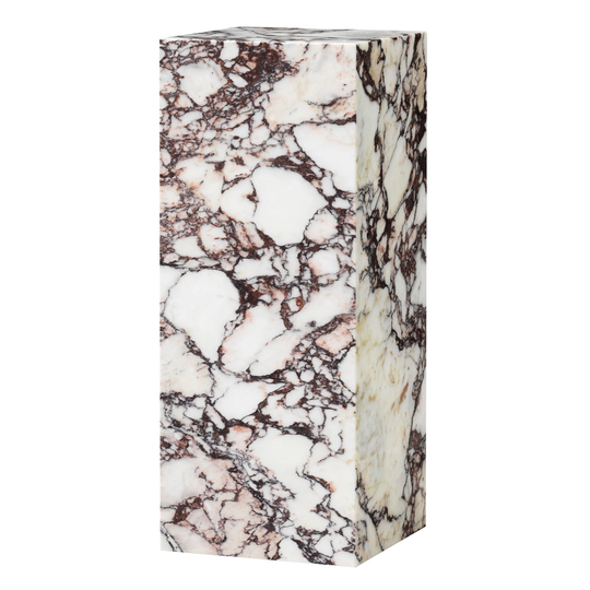 MENU Plinth Pedestal taso, Calacatta Viola marmori