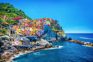 Canvas-taulu | Akustiikkataulu Kaunis Cinque Terre Italia 2485