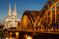 Canvas-taulu | Akustiikkataulu Köln Hohenzollern Bridge 432
