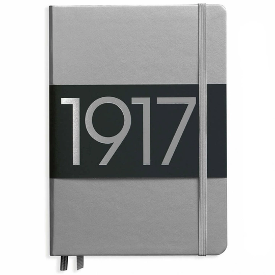 Leuchtturm1917 Metallic Edition A5 Medium Silver Dotted