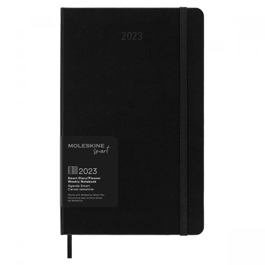 Moleskine 12M Smart Digital Weekly Planner Large Black