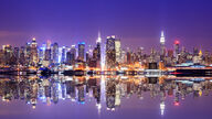 Canvas-taulu | Akustiikkataulu Manhattan New York 185
