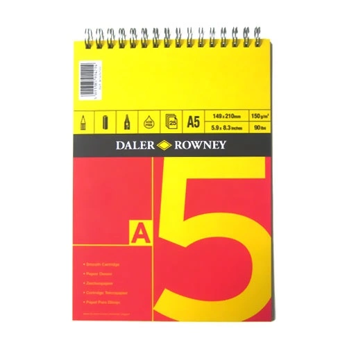Daler-Rowney Kierrelehtiö 150g A5