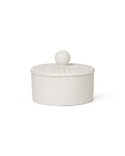 Dottir - Pipanella Lid Jar Low - White (11490)