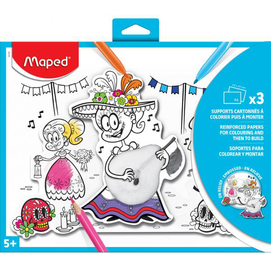 Maped - Photo Color 3D Support to Color x3 - Blue