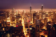 Canvas-taulu | Akustiikkataulu Chicago lightning 1975