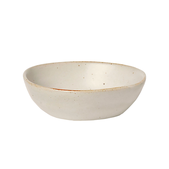 ferm LIVING Flow kulho, S, luonnonvalkoinen