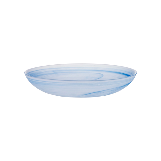 Normann Copenhagen Cosmic syvä lasilautanen, 22 cm, sininen