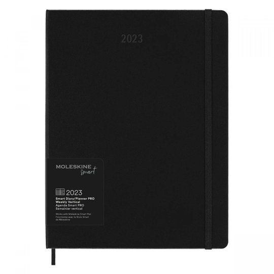 Moleskine 12M Smart Digital Weekly Planner PRO XL Black