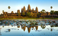 Canvas-taulu | Akustiikkataulu Angkor Wat Kambodza 853
