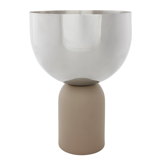 AYTM Torus ruukku, S, hopea - taupe