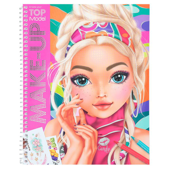 TOPModel - Make-Up Colouring Book - (412415)