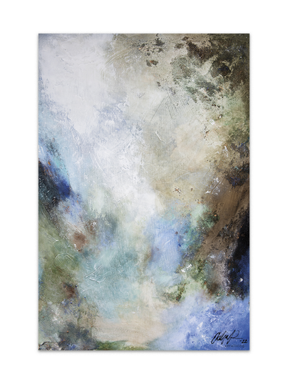 Bright river sellutaulu, 61 x 91 cm