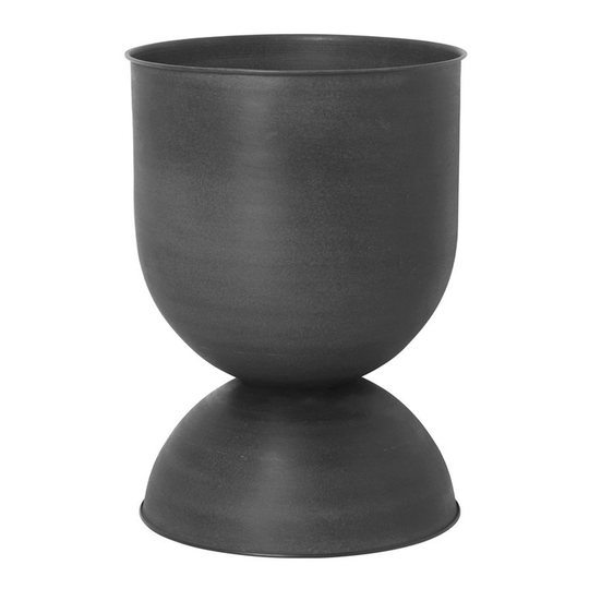 ferm LIVING Hourglass ruukku, M, musta