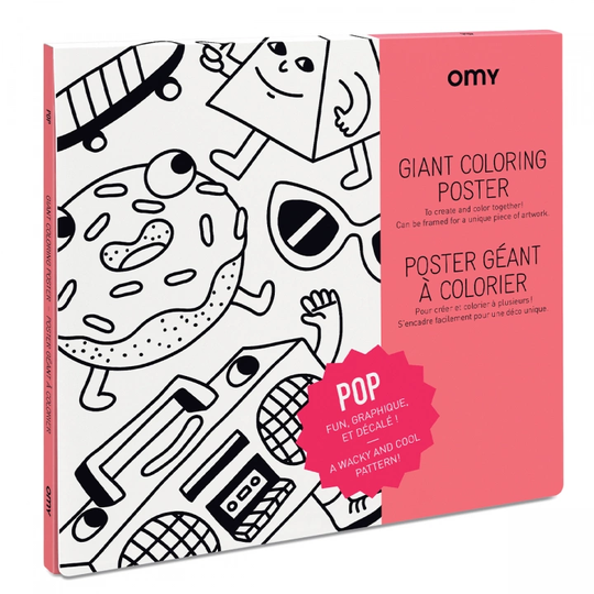 OMY Coloring Poster Pop