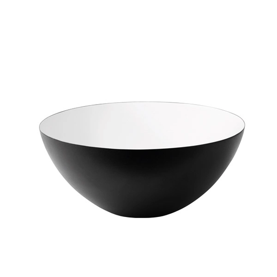 Normann Copenhagen Krenit kulho 60 cl, musta-valkoinen