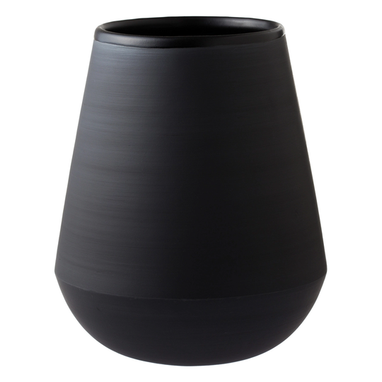 Vaidava Ceramics Eclipse maljakko, musta