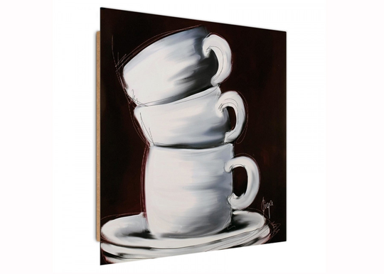 Seinätaulu Three cups 3D 30x30 cm