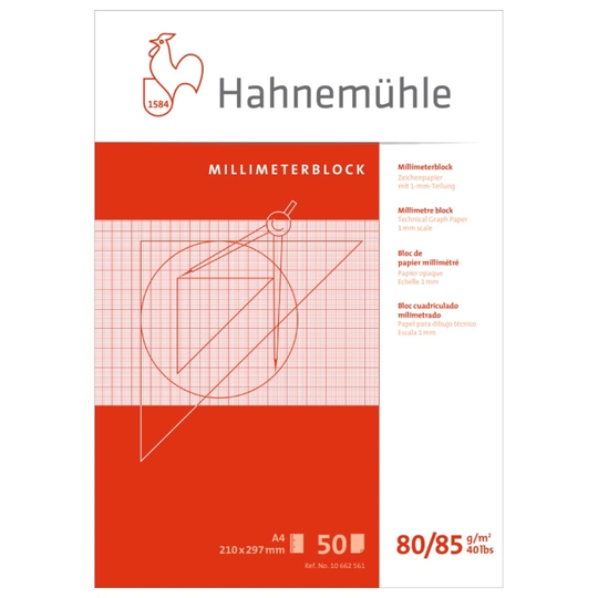 Hahnemühle Millimetre block A4