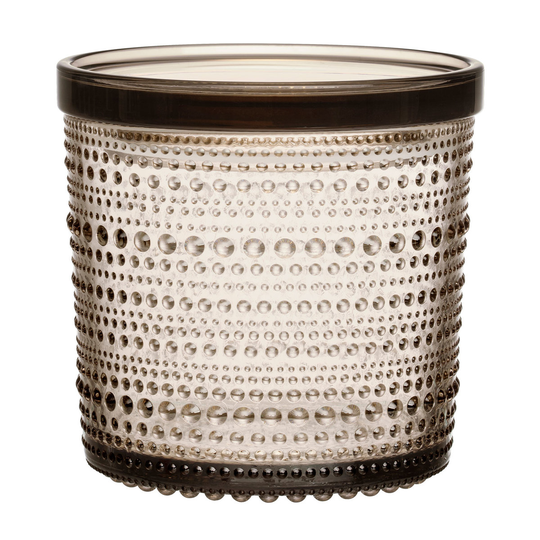 Iittala Kastehelmi purkki 116 x 114 mm, pellava