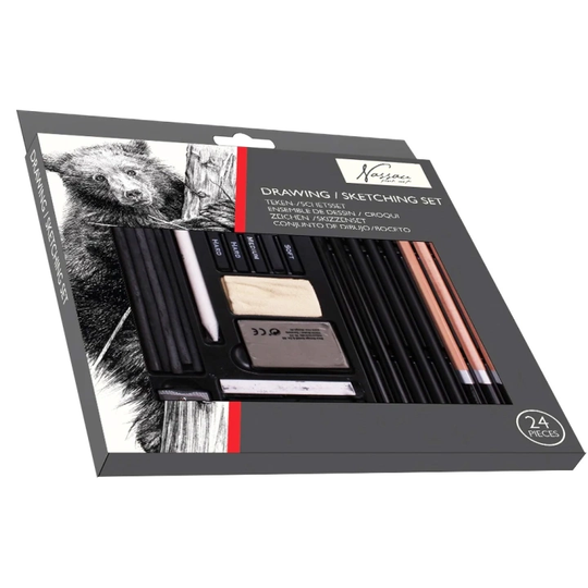 Nassau Fine Art Sketch & Draw 24-set