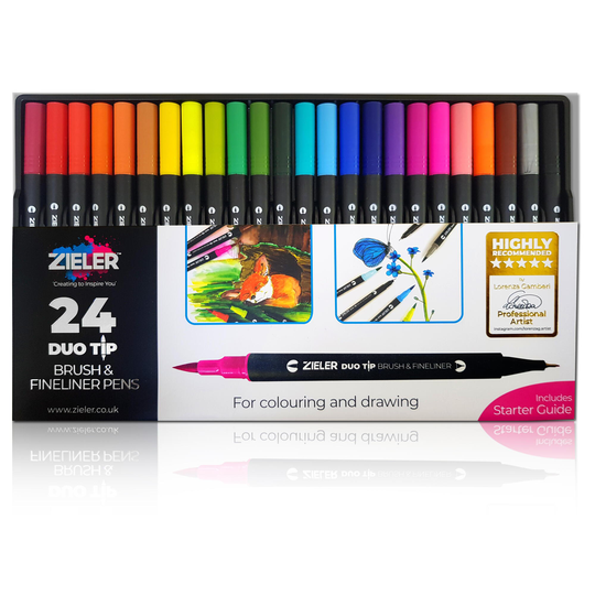 Zieler - Duo Brush+Fineliner (609292256)