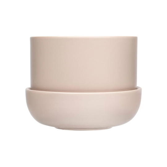 Iittala Nappula ruukku alustalla 170 x 130 mm, beige