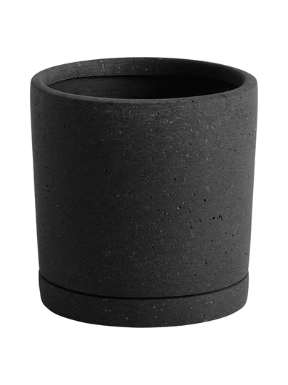 Plant pot -ruukku ja aluslautanen m ø 14 cm