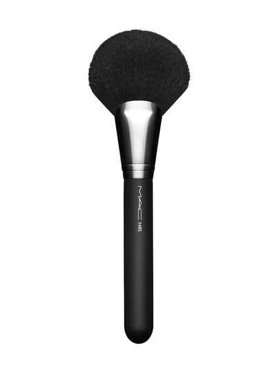 140 next to nothing synthetic full fan brush -puuterisivellin