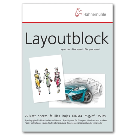Hahnemühle Layout lehtiö A4