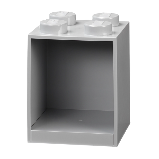 Room Copenhagen Lego Brick Shelf 4 hylly, harmaa