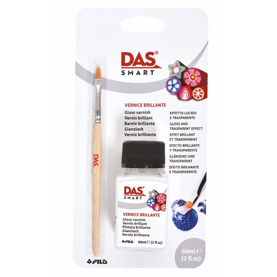 DAS Smart Bottle Gloss Varnish + Sivellin