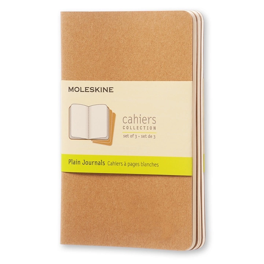 Moleskine Cahier Pocket Kraft Plain