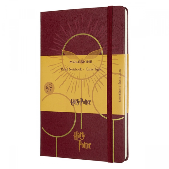 Moleskine Hardcover Large Harry Potter Bordeaux Red